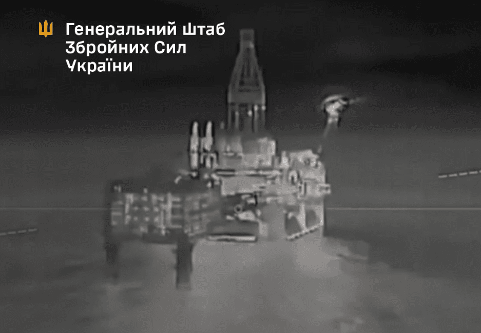 В Каспійському морі уражено три російські бурові установки, – Генштаб ЗСУ