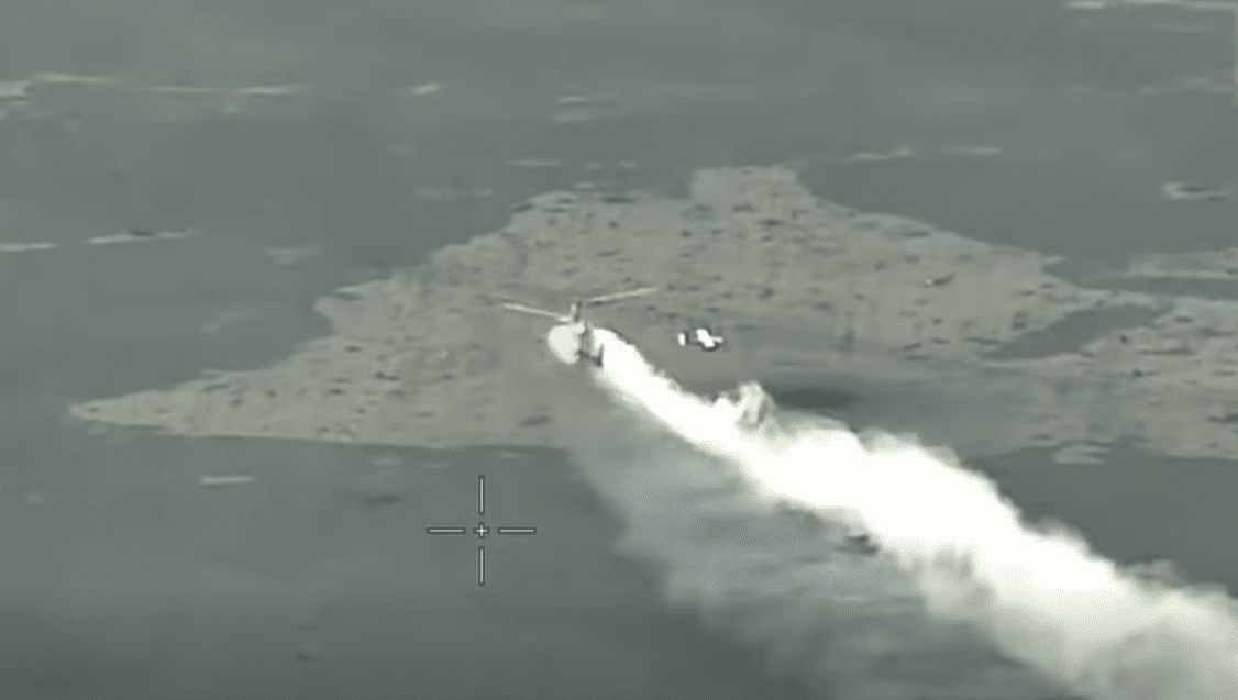 На Донеччині оператори СБС знищили російський вертоліт Ка-52 “Алігатор”