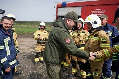 У Будищенській тергромаді запрацював підрозділ пожежної охорони. Це 38-й підрозділ на території Черкащини