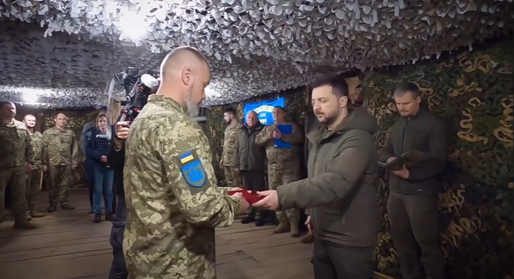 Командира з Тернопільщини нагородили почесним орденом