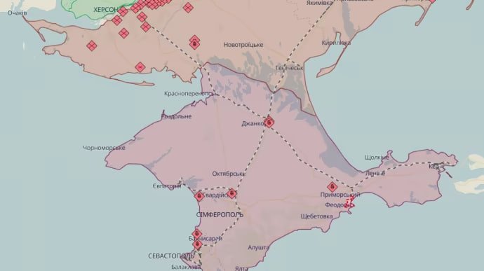 Кримські партизани: У Феодосії знищено нафтопровід окупантів