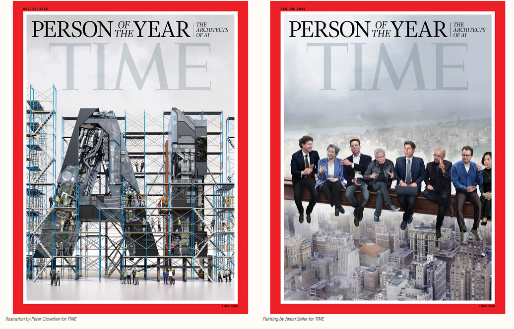 Журнал Time назвав «Людиною року» тих, хто будує штучний інтелект