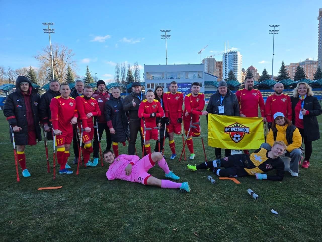 Далі – Ліга Європи: волинські «Хрестоносці» здобули срібло на чемпіонаті України з ампфутболу