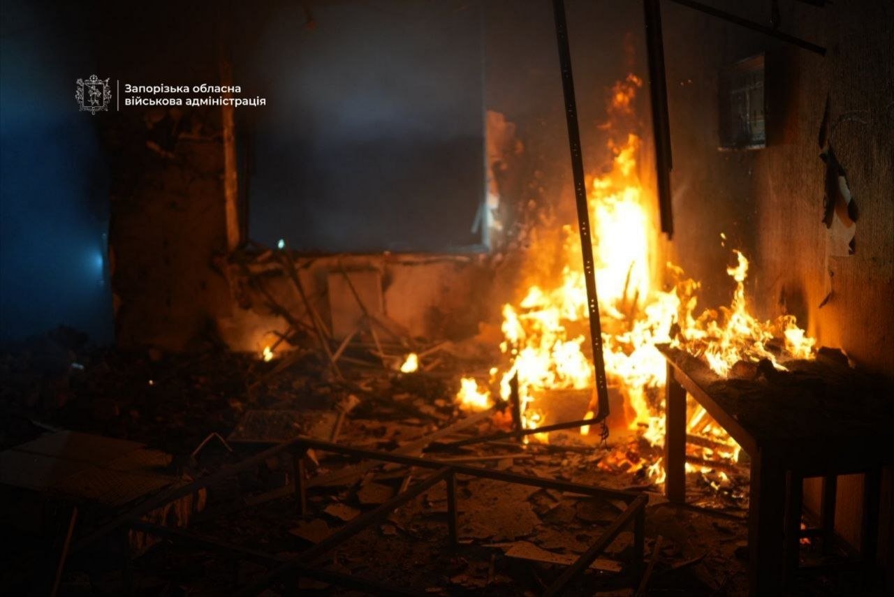 У Запоріжжі внаслідок ворожого обстрілу загинула людина, в Балаклії постраждала родина
