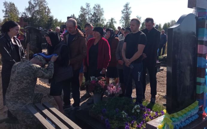 На Волині попрощалися із прикордонником Іваном Поліщуком, який помер на Чернігівщині