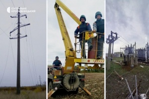 Енергетики з Кіровоградщини відновлюють на Херсонщині електромережі