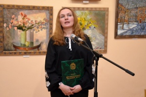 На Кіровоградщині відкрили виставку художніх творів «Фарби свободи»