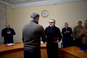 Заслужена відзнака Кропивницької міської ради Захиснику України