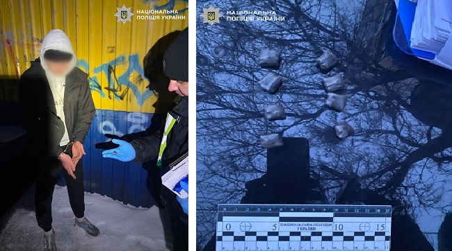 Фінал наркобізнесу на Святошині: затримано «закладника» з великою партією психотропів