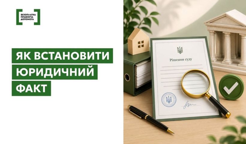 Як встановити юридичний факт