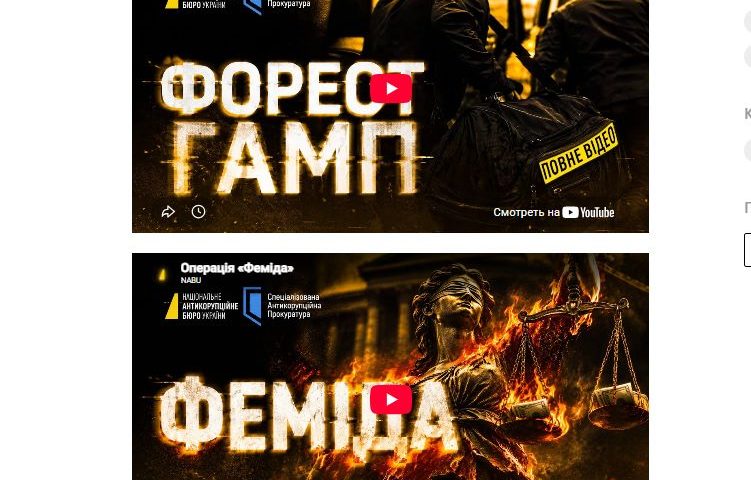 Під час операції «Феміда» і «Форест ГАМП» НАБУ викрило рейдерство та відмивання коштів топпосадовцями ОП і нардепами