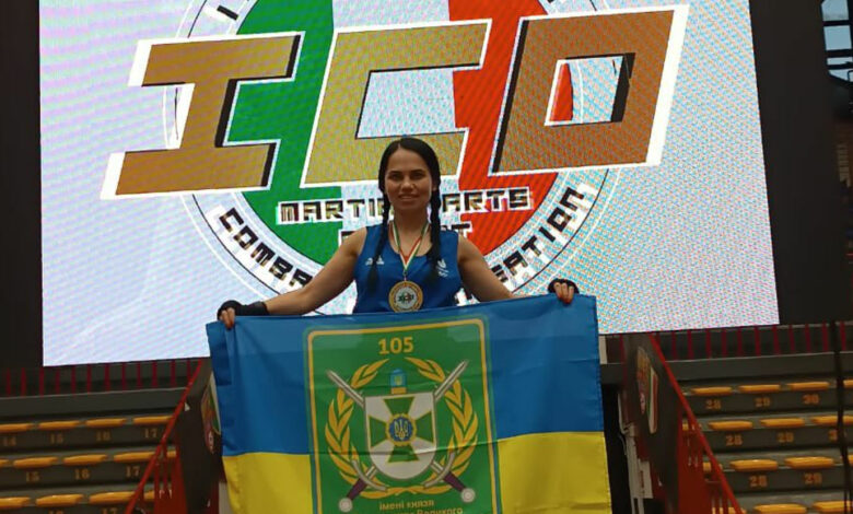 Чернігівська прикордонниця Альона Асмаа — чемпіонка Європи з бойових мистецтв на турнірі в Італії