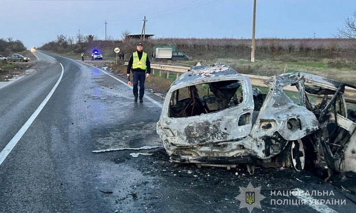 Подробиці жахливої аварії на трасі Одеса-Рені: в авто згоріли три члени родини