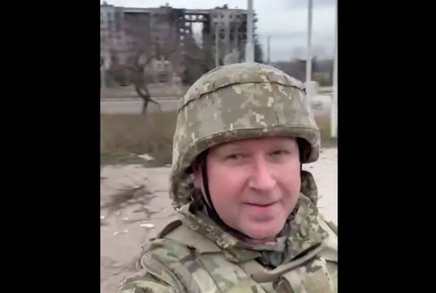 «Город наш»: украинский генерал записал видео из Константиновки. ВИДЕО