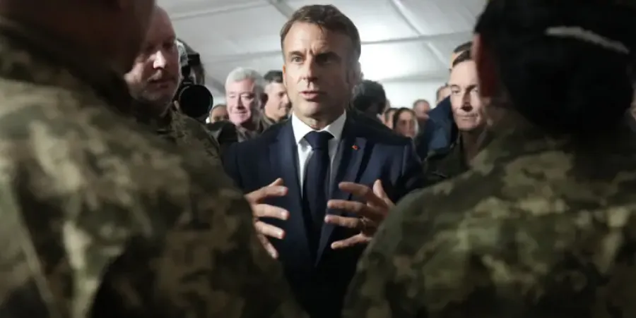 Макрон описал, как видит потенциальный сдерживающий контингент в Украине