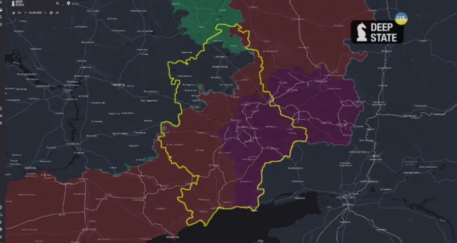 DeepState показал карту российской оккупации за почти 4 года