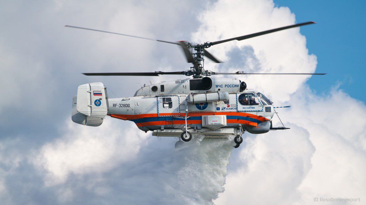 ГУР уничтожило российский вертолет Ка-32 прямо на аэродроме в Москве - видео