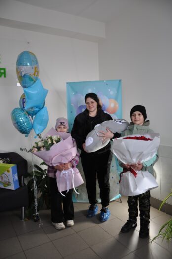 Дружина полеглого героя Василя Палійчука з Богородчанщини народила сина