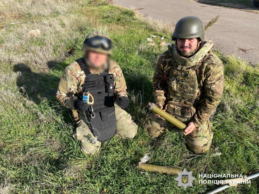 Вибухотехніки поліції Кіровоградщини знешкодили 700 вибухонебезпечних предметів на Херсонщині