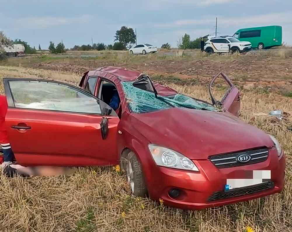 На Кіровоградщині в ДТП травмувалися троє людей