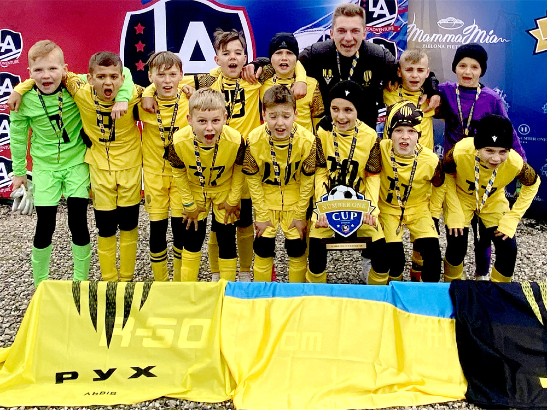 Козловский: команда «Рух» U-10 победила на турнире Number One Cup