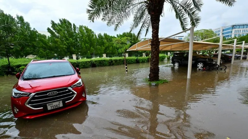 Проливные дожди обрушились на некоторые страны Персидского залива