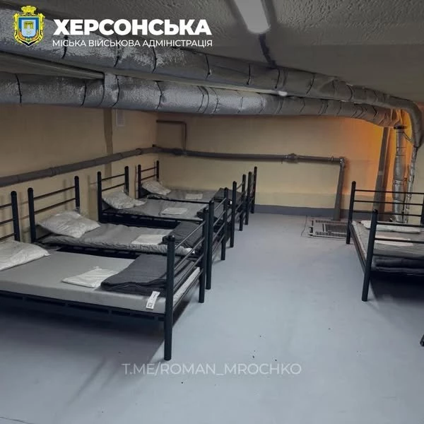 У Дніпровському районі Херсона збільшилась кількість найпростіших укриттів