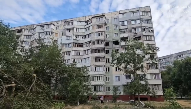 Внаслідок російських атак в Херсонській громаді минулої доби постраждала одна людина