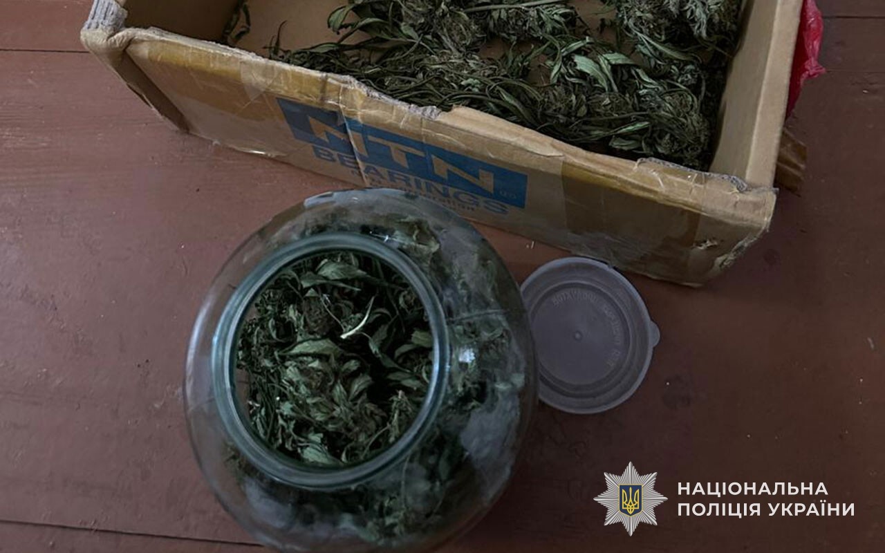 Жителю Тернопільщини загрожує п’ять років тюрми за зберігання канабісу (фото)