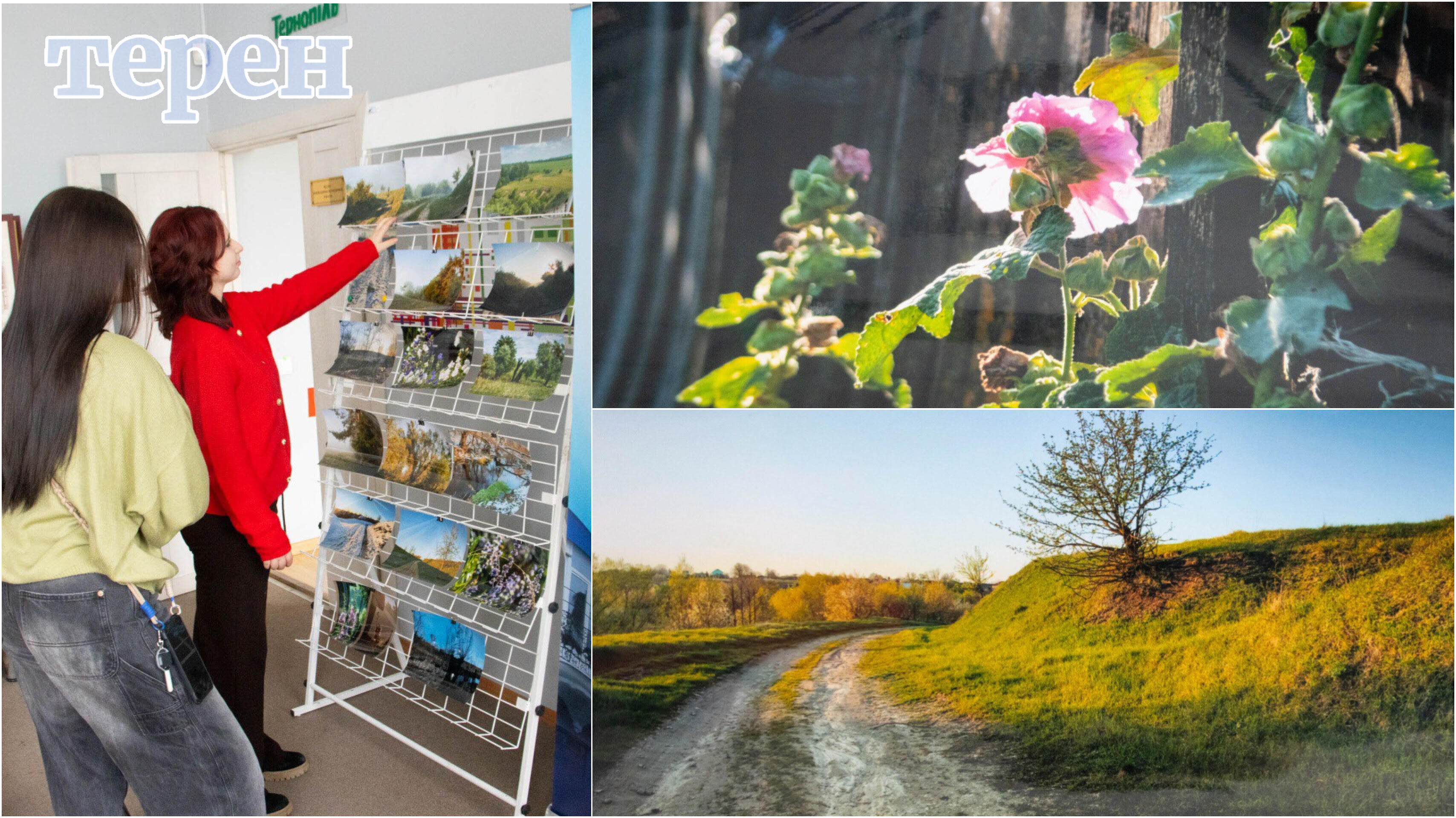У Тернополі діє виставка світлин молодого фотомитця, яку він присвятив зниклому безвісти батьку-воїну (фото, відео)