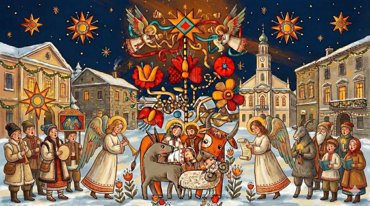 У Коломиї замість ялинки облаштують різдвяну шопку