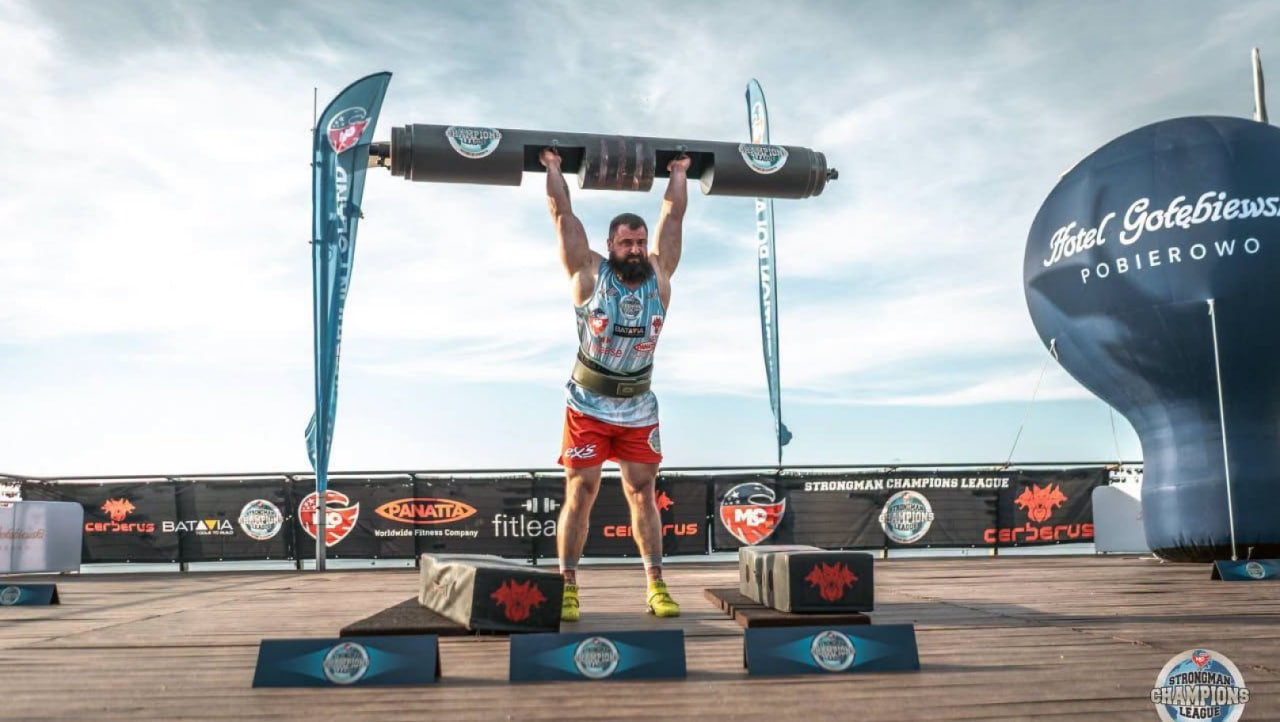 Павло Кордіяка став переможцем Strongman Champions League Poland 2026