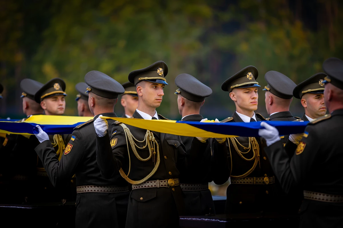 На військовому меморіальному кладовищі поховали 14 невідомих Захисників, п’ятеро з них — із Львівщини