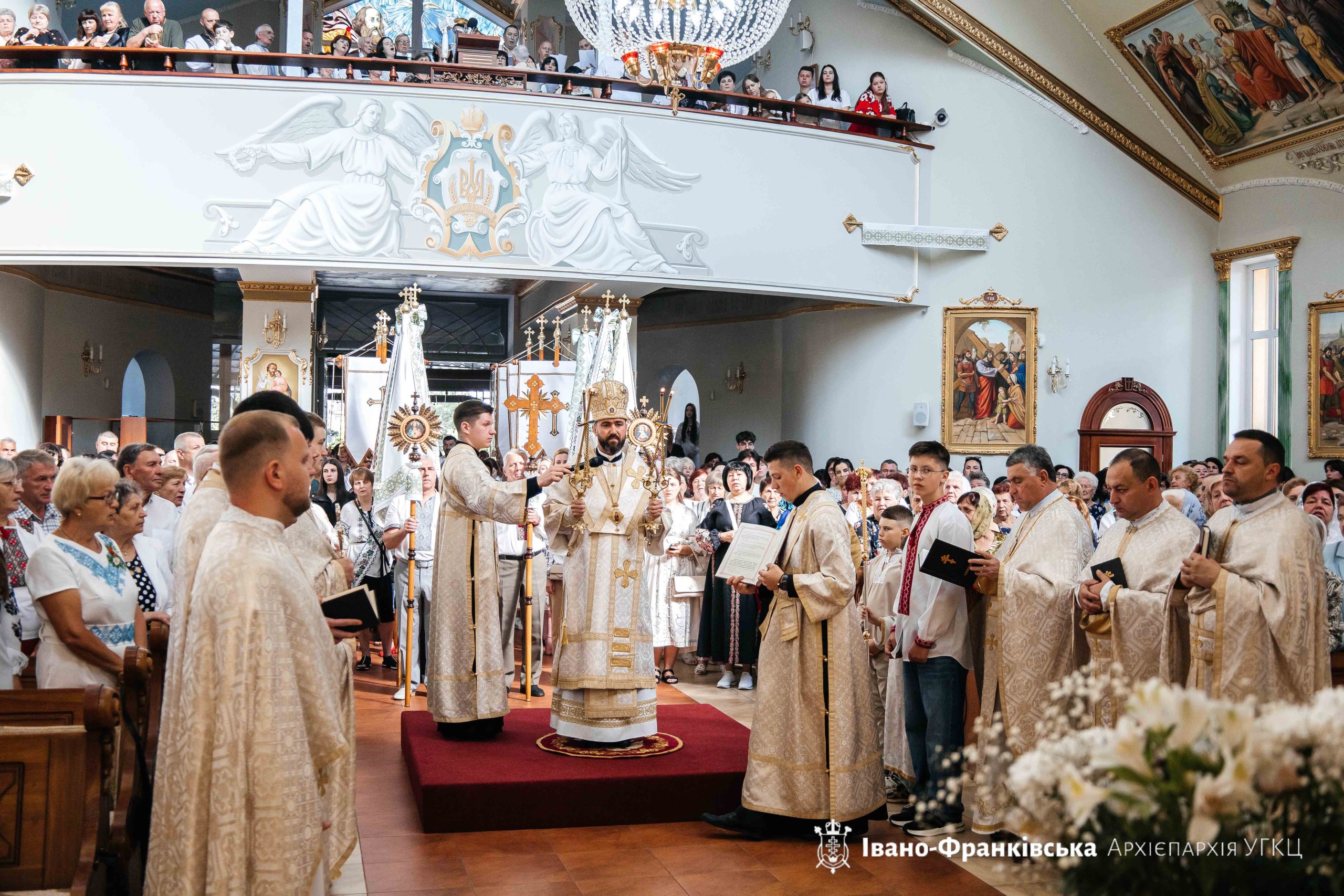 Парафіяльна спільнота св. ап. Юди Тадея, що у Івано-Франківську відзначила храмове свято