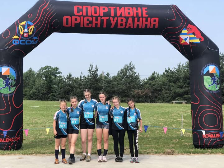 Калуський ліцей №10 посів четверте місце на всеукраїнських змаганнях з орієнтування