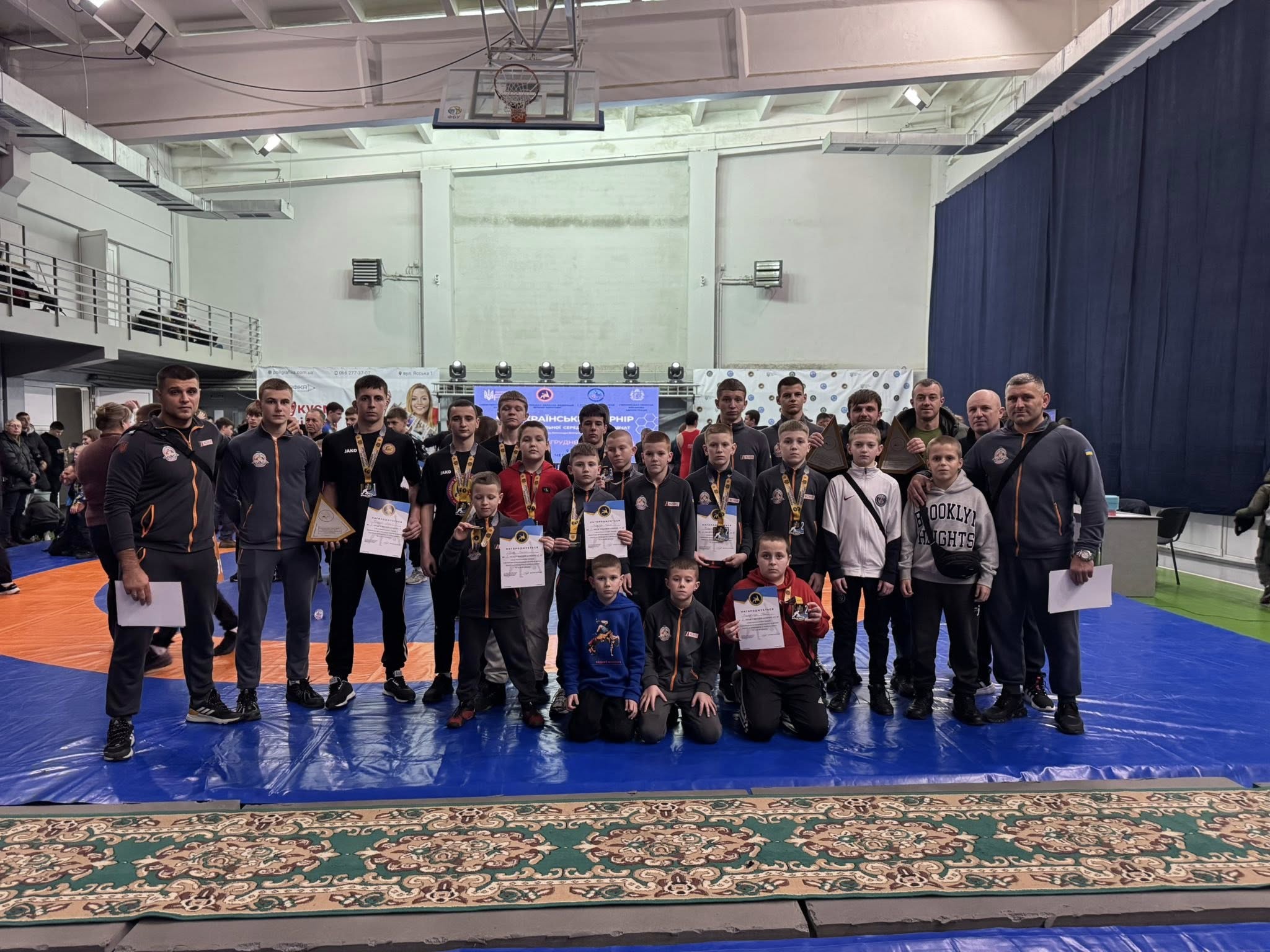 Вихованці Школи боротьби «Перша Ластівка» здобули перемоги на Всеукраїнському турнірі з боротьби вільної