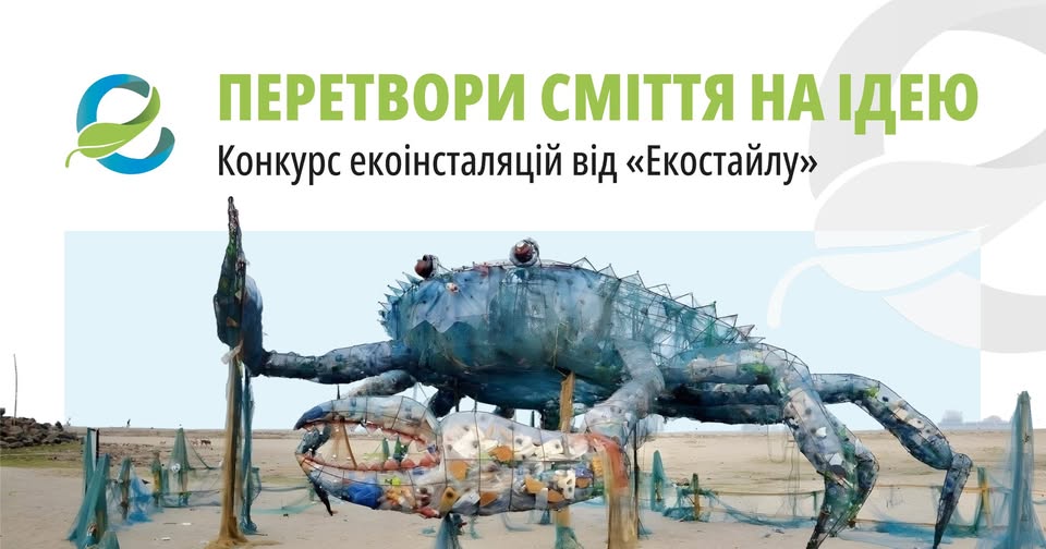 Перетворити сміття на ідею: у Кропивницькому оголосили конкурс ідей міських екоінсталяцій