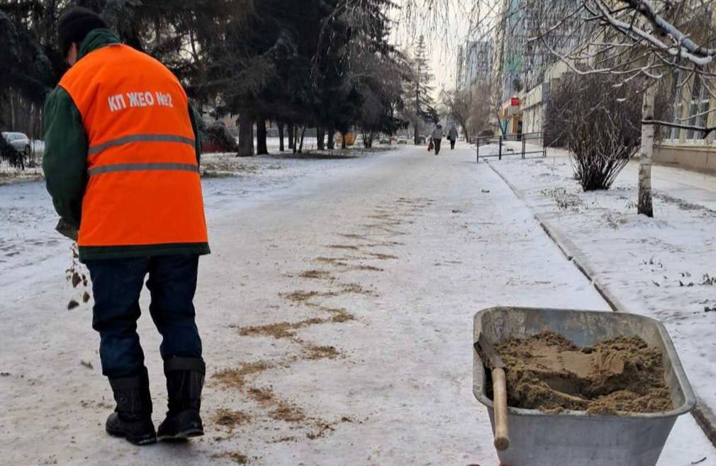 У Полтаві - перший рівень небезпеки у зв’язку з ожеледицею