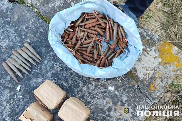 Майже 800 набоїв, сім гранат і карабін: мешканець Почаєва добровільно віддав цілий арсенал. ФОТО