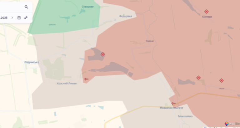 Війська РФ окупували Одрадне та Бологівку і просунулися на Харківщині, Донеччині та в Запорізькій області, — DeepState
