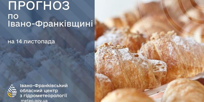 Без опадів: прогноз погоди у Франківську на 14 листопада