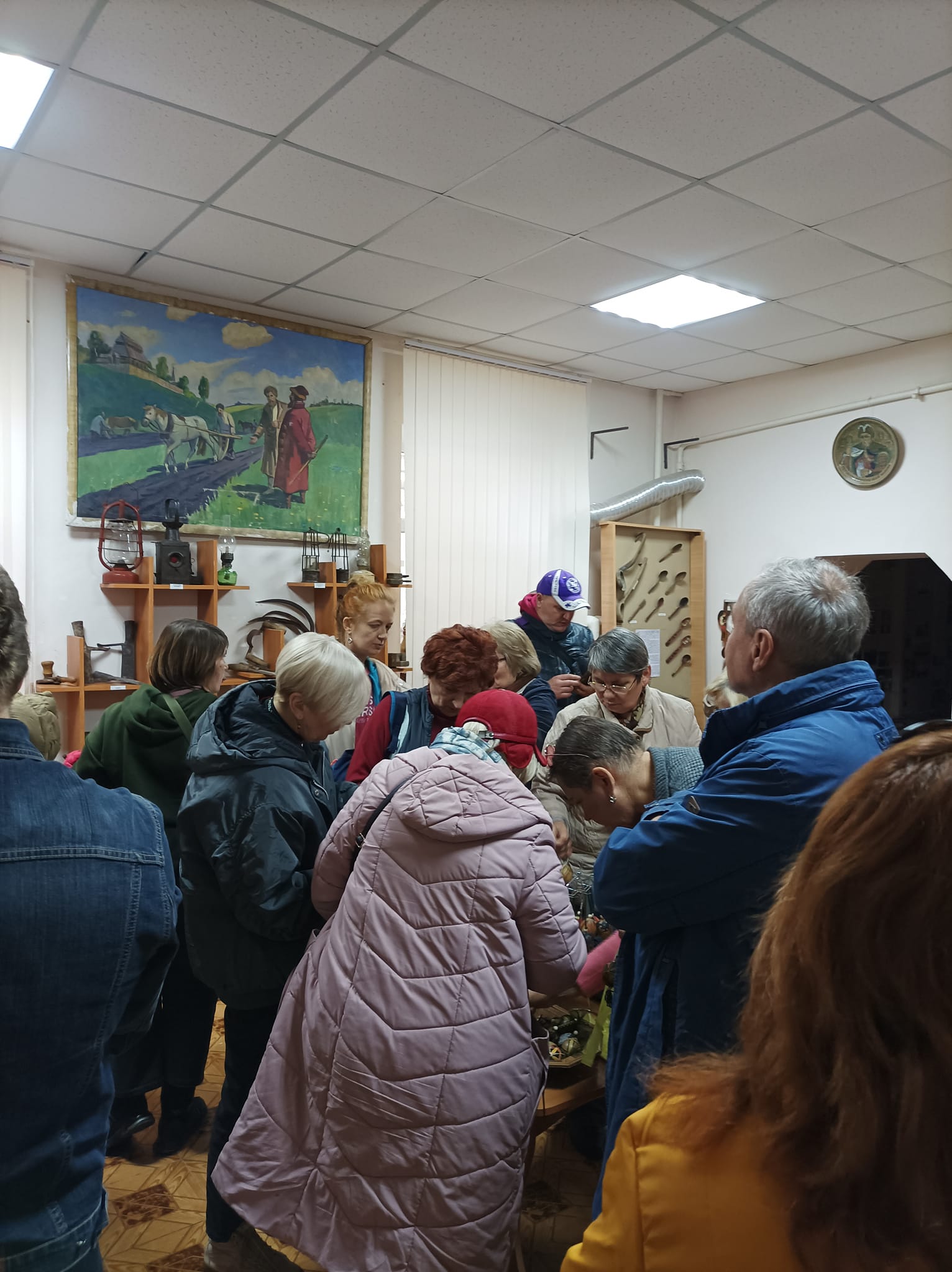 До Шполянського музею завітала екскурсійна група з Києва