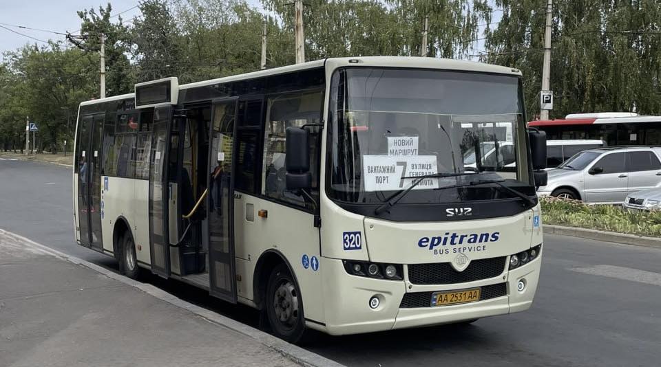 У Черкасах змінили схему руху до одного з автобусних маршрутів