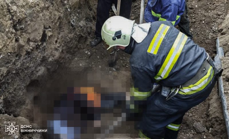 У Могилеві-Подільському внаслідок зсуву ґрунту загинув 57-річний чоловік
