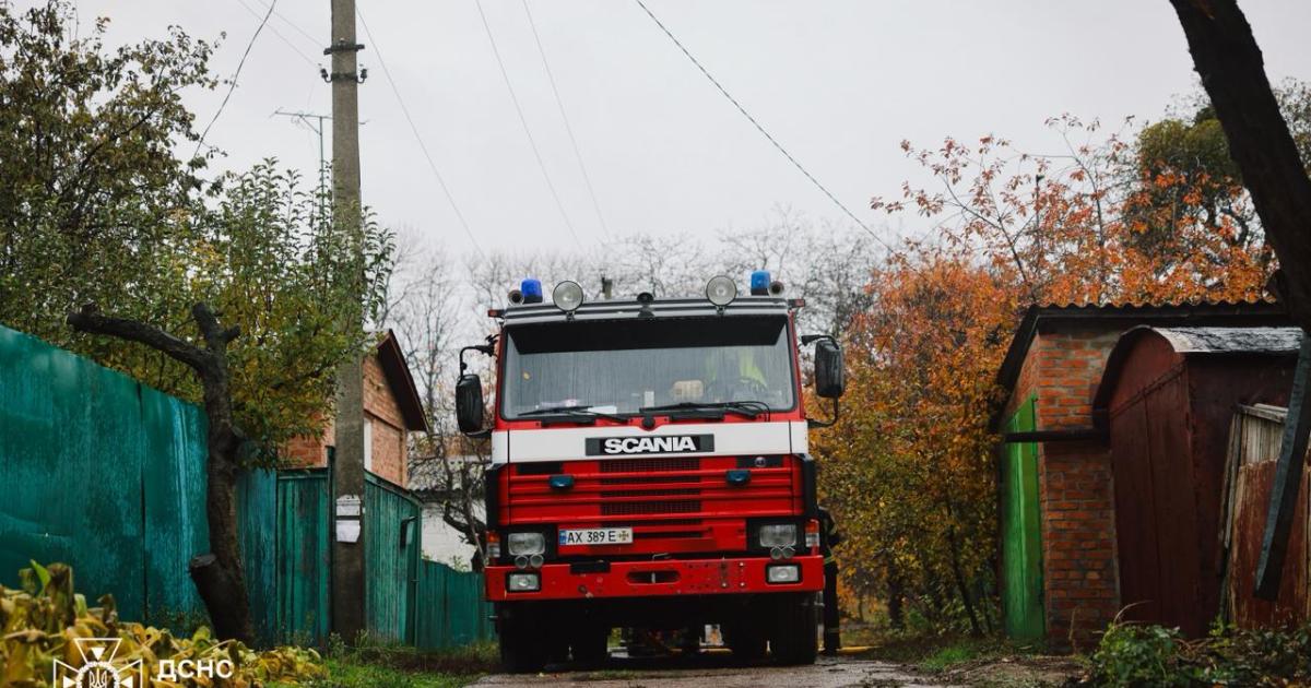 Двоє людей загинули на пожежі у Харкові