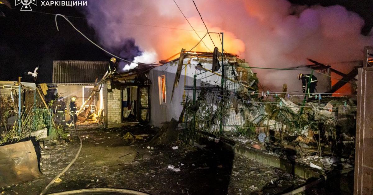 Восьмеро людей постраждали внаслідок обстрілів Харківщини