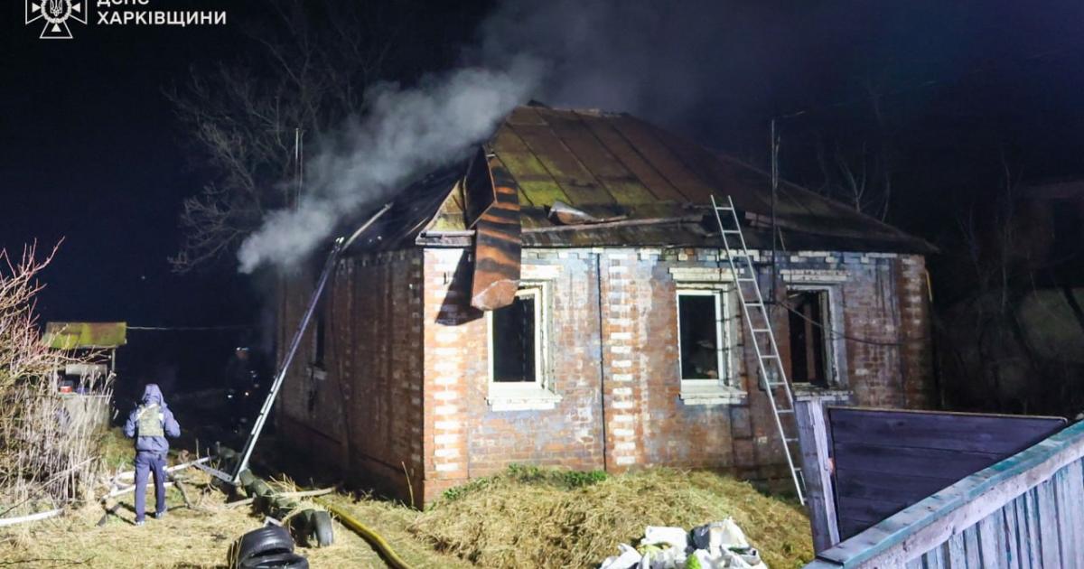 Двоє людей загинули під час пожежі поблизу Харкова