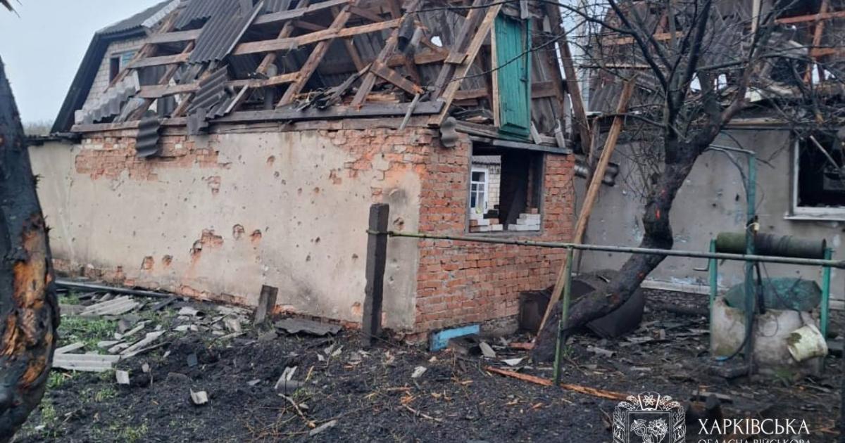 Росіяни обстріляли два десятки населених пунктів Харківщини
