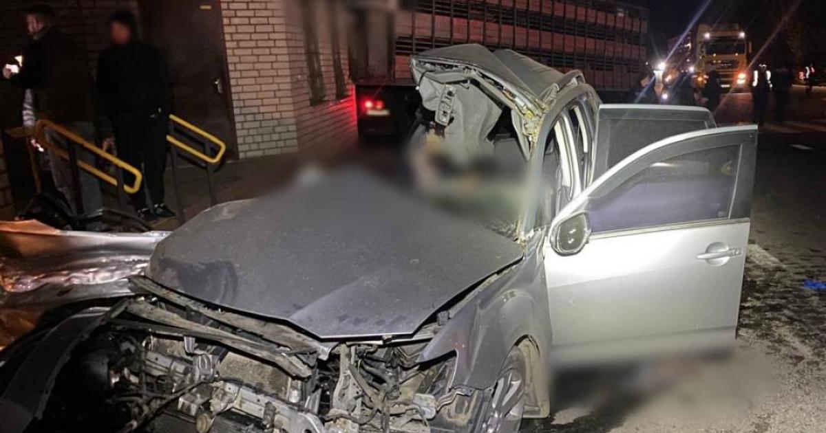 В аварії на Харківщині загинули двоє людей та постраждала дитина