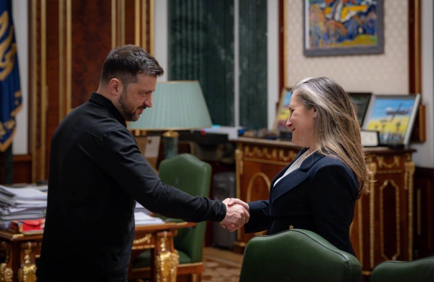 Сьогодні призначив Христю Фріланд радницею з питань економічного розвитку